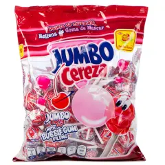 De La Rosa Paleta Jumbo Cereza 950g 33 5oz 50ct