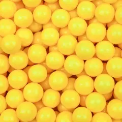 Krazy Sprinkles - Yellow 8mm Beads (1/2 Cup, 1x Jar) for Cakes, Ice Cream & Cookies