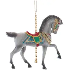Victorian Carousel Horse Ornament