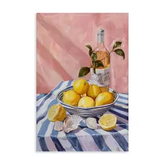 Stupell Industries Summer Fruit & Wine Canvas Wall Art Design by LSR Design Studio