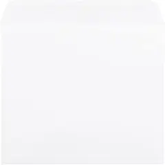 7 x 10 Open End Catalog Commercial Envelopes with Peel and Seal Closure - White - 25/Pack