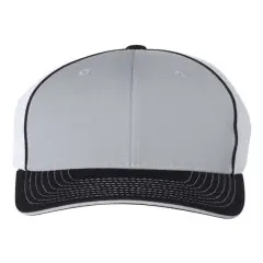 Richardson&reg; Pulse Sportmesh Flex Cap Grey/ White/ Black