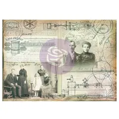 Art Daily - Decorative Paper - Science Lover - 6 sheets, 70cm x 50cm