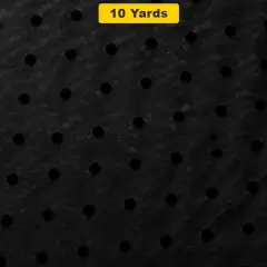 Flocked Dot Mesh Poly Spandex Mesh