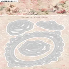 Studio Light A Cat's Secret Cuttting Die-Roses Mini-Frame