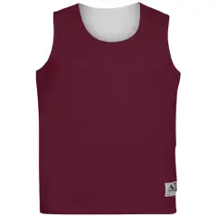 Augusta Sportswear&reg; Youth Reversible Sleeveless Jersey MAROON/ WHITE