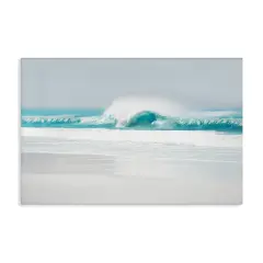 Stupell Industries Rolling Aqua Waves Canvas Wall Art Design by Maggie Olsen