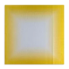 Stupell Industries Yellow Ombre Fade Canvas Wall Art Design by Michael Willett