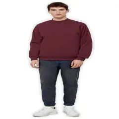 Gildan&reg; Heavy Blend Long Sleeve Crew Neck Sweatshirt Maroon