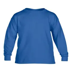 Gildan&reg; Youth Heavy Cotton Long-Sleeve T-Shirt ROYAL