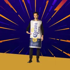 Funny Adult Beer Can Costume for Halloween Parties Beach Events and Festival Fun