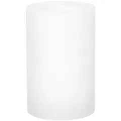 Plymor Frosted Acrylic Solid Cylinder Round Display Riser, 3" H x 2" W