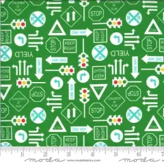 On The Go Green Light 44"/45" Fabric Per Yard