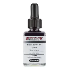 Schmincke Aero Color Professional Airbrush Color - 28 ml, Neutral Gray