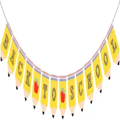 Back to School Banner Pre-Assembled