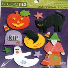 Studio 112 Eerie Night Dimensional Stickers