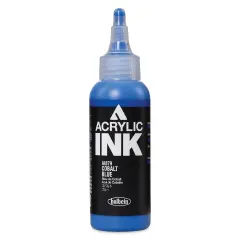 Holbein Acrylic Ink - Cobalt Blue, 100 ml