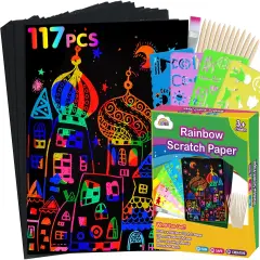 117Pcs Magic Art Craft Stuff