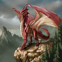 Red Dragon Edible Cake Topper Frosting Sheet for 1/4 Sheet cake cake or larger
