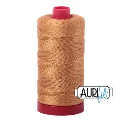 Golden Toast (2930) | 12wt Large Spool (325M / 356Y) | Aurifil Thread