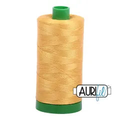Tarnished Gold (2132) | 40wt Large Spool (1000M / 1094Y) | Aurifil Thread