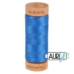 Delft Blue (2730) | 80wt Small Spool (274M / 300Y) | Aurifil Thread
