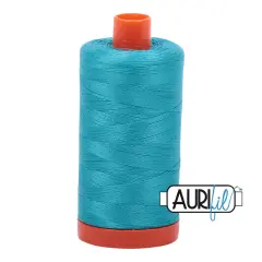 Turquoise (2810) | 50wt Large Spool (1300M / 1422Y) | Aurifil Thread