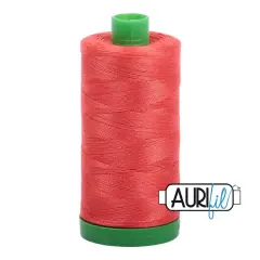 Light Red Orange (2277) | 40wt Large Spool (1000M / 1094Y) | Aurifil Thread
