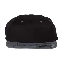 Flexfit&reg; Snapback Cap for Style and Comfort Black/ Grey