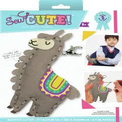 Colorbok Sew Cute! Felt Backpack Clip Kit