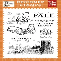 Winnie The Pooh Autumn Stamp Set-Fall-ish Kind Of Day