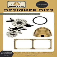Honey Bee Small Die set-Think Happy