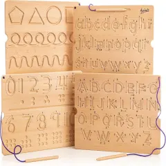 Number & Letter Tracing Boards with Direction Arrows