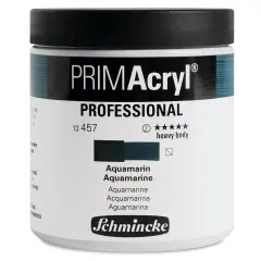 Schmincke Primacryl Professional Acrylic Paint - Aquamarine, 237 ml Jar