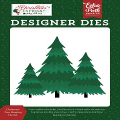 Christmas Express Large Die Set-Christmas Tree Hunting