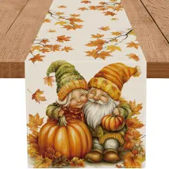 Fall Table Runner Fall Gonme Table Runners Seasonal Kitchen-13x72 Inch