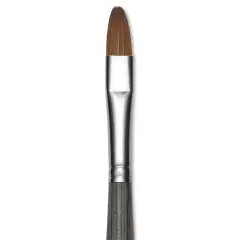 Da Vinci Colineo Synthetic Kolinsky Sable Brush - Filbert, Size 8, Long Handle