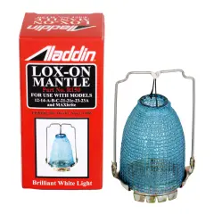 Aladdin R150 Lox-on Oil Lamp Mantle for Brighter and Cleaner Light