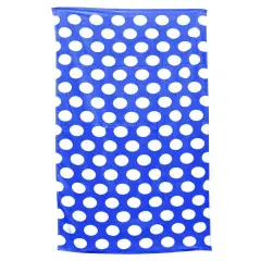 Carmel Towel Company&reg; Classic&nbsp;Beach Towel Royal polka dot
