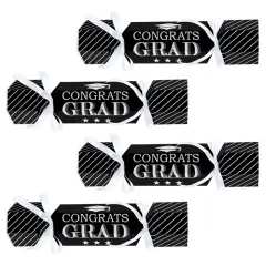 Big Dot of Happiness Graduation Cheers - No Snap Graduation Party Table Favors - DIY Cracker Boxes - Set of 12