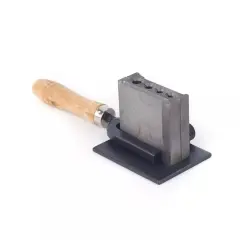 REVERSIBLE INGOT MOULD 4 HOLES FOR SHEETS BARS WIRES MAKING CASTING GOLD SILVER