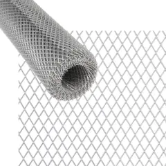 Creative Mark Rough 6-8 mm Aluminum Wire Mesh Roll 19.68" x 9.84 ft, Woven Metal Mesh Screen for Sculptures, Sturdy & Pliable Structure, Ideal for Clay Plaster, Unique 3D Shape Transformations