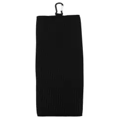 Carmel Towel Company&reg; Fairway Trifold Golf Towel Black