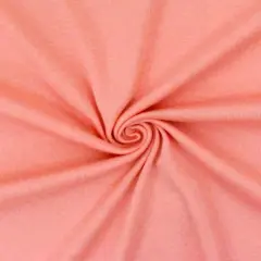 Watermelon Pink Solid Stretch 1x1 Rib Knit Fabric By the Yard