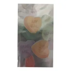 Large Conversation Hearts Cello Treat Bag