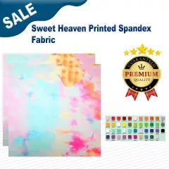 Sweet Heaven Printed Spandex Fabric