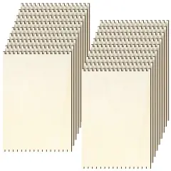 18 Pcs Beginners Wooden Loom Notched Weaving Loom Basket Weaving Tools for Kids Adult Art Craft Activity Jewelry Motor Skills Crochet Knitting Sewing Teaching Educational, 6 x 9 in