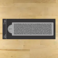 Cornelli Lace Cake Stencil | C752 by Designer Stencils | Cake Decorating Tools | Baking Stencils for Royal Icing, Airbrush, Dusting Powder | Reusable Plastic Food Grade Stencil for Cakes | Easy to Use & Clean Cake Stencil