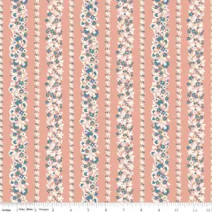 Topiary Stripe in B (01667402b) | Denim Florals | Liberty Fabrics | Riley Blake