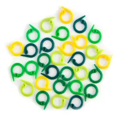 KnitPro Split Ring Markers-30/Pkg